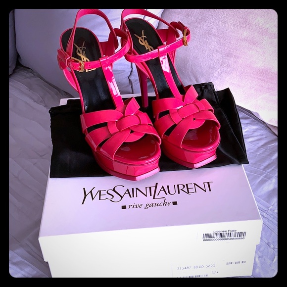 Yves Saint Laurent Shoes - YSL 105 Tribute Sandal EUC in box